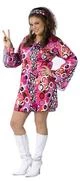 Fun World Newest Products Plus Size Feelin Groovy Costume