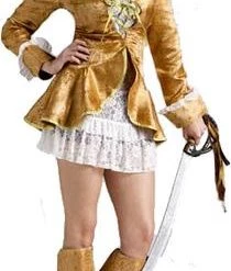 Fun World Newest Products Sexy Treasure Chest Pirate Costume