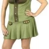 Fun World Sexy Plus Size Major Trouble Costume
