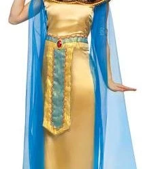 Fun World Newest Products Deluxe Golden Cleopatra Adult Costume