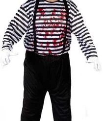 Fun World Newest Products Plus Size Maniacal Mime Costume