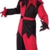 Fun World Red Twisted Jester Childs Costume