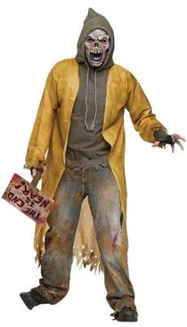Fun World Newest Products Street Zombie Adult Costume 1 Fun World Newest Products Street Zombie Adult Costume