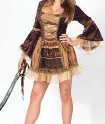 Fun World Sassy Victorian Pirate Adult Costume