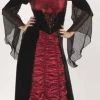 Fun World Taffeta Coffin Vampire Adult Costume