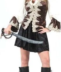 Fun World Royal Lady Pirate Adult Costume