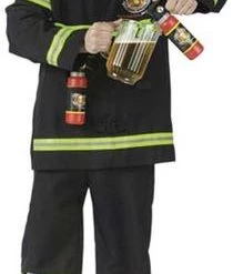 Fun World Fill Er Up Fireman Adult Costume