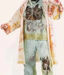 Fun World Plus Size Zombie Doctor Costume