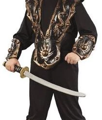 Fun World 3-D Antique Gold Ninja Child Costume