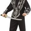 Fun World 3-D Antique Silver Ninja Child Costume Newest Products