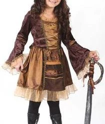 Fun World Victorian Pirate Girls Costume