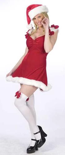 Fun World Newest Products Sexy Elf Dress - Red 1 Fun World Newest Products Sexy Elf Dress - Red