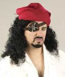 Fun World Pirate Wig Bandana - Curly Newest Products