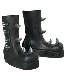 Fun World Gothic Spike Boot Covers