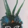 Fun World Fancy Feather Mask - A