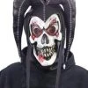 Fun World Twisted Jester Mask - Black