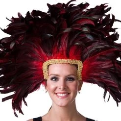Zucker Feather Products Headdress With Coque Feathers Feather Headpiece 12 Zucker Feather Products Headdress With Coque Feathers Feather Headpiece