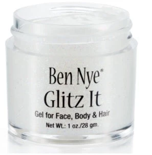 Ben Nye Newest Products Glitz It Glitter Gel 1oz./28gm. - GG-1 2 Ben Nye Newest Products Glitz It Glitter Gel 1oz./28gm. - GG-1