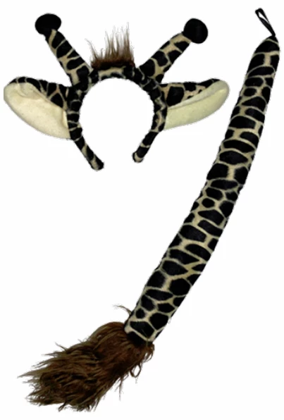 Under Wraps Giraffe Ears And Tail Set Ears And Tails 1 Under Wraps Giraffe Ears And Tail Set Ears And Tails