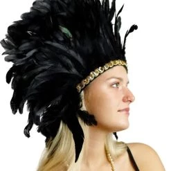 Zucker Feather Products Feather Headpiece Showgirl Headpiece