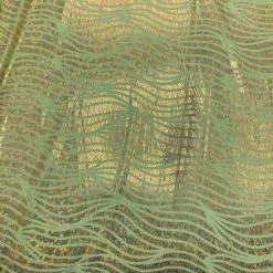 Theatre House Newest Products Polyester Single Spun Print With Foil