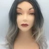 Coast Wigs Women's Black To Grey Ombre Wig Accessories
