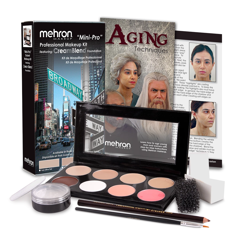 Mehron Mini-Pro Student Makeup Kit - KMP 1 Mehron Mini-Pro Student Makeup Kit - KMP
