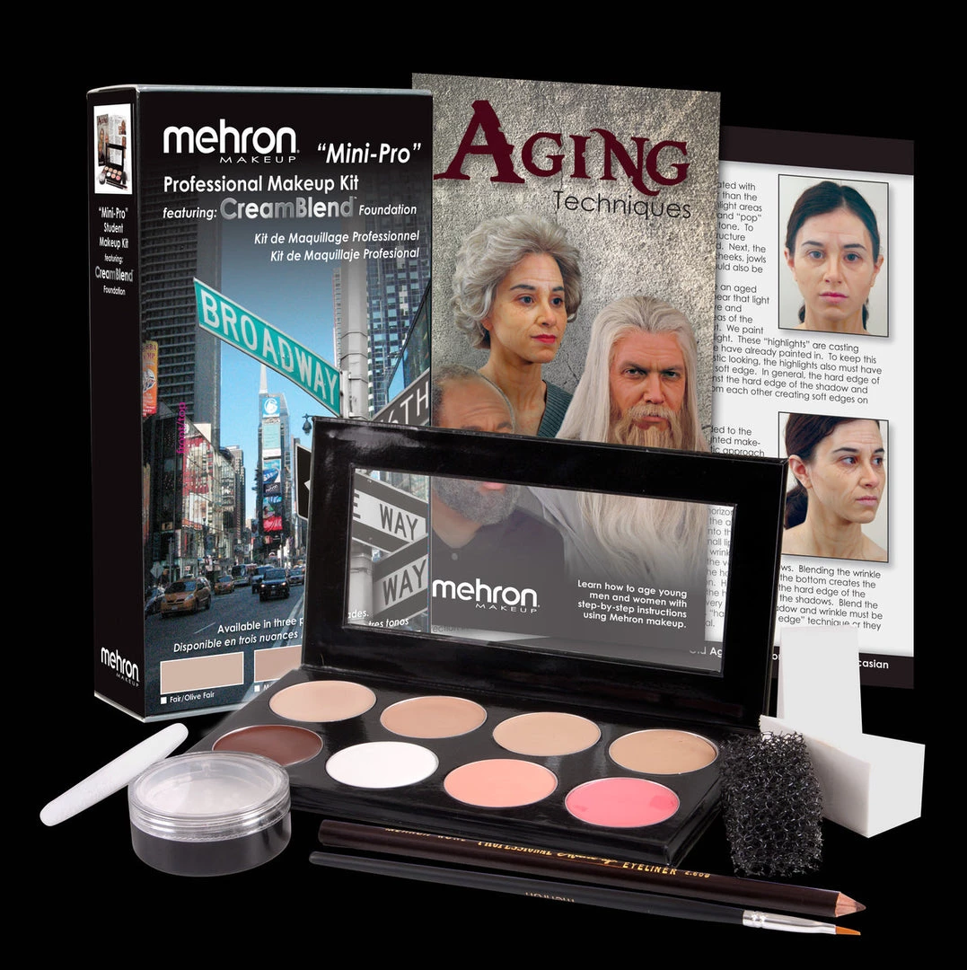 Mehron Mini-Pro Student Makeup Kit - KMP 2 Mehron Mini-Pro Student Makeup Kit - KMP