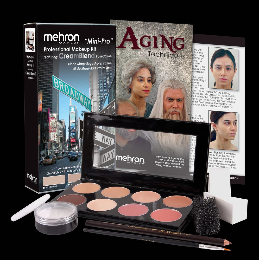 Mehron Mini-Pro Student Makeup Kit - KMP 3 Mehron Mini-Pro Student Makeup Kit - KMP