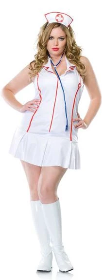 Leg Avenue Newest Products Sexy Plus Size Head Nurse Costume