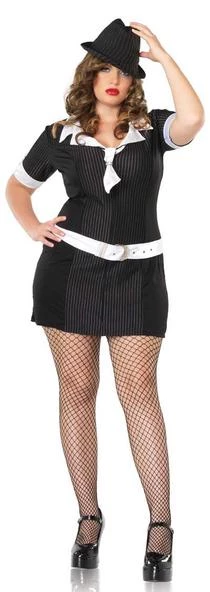 Leg Avenue Newest Products Sexy Gangster Mole Costume 2 Leg Avenue Newest Products Sexy Gangster Mole Costume