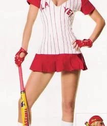 Leg Avenue Newest Products Sexy Homerun Hitter Red Costume