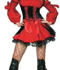 Leg Avenue Sexy Vixen Pirate Wench Plus Costume