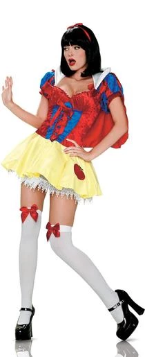 Leg Avenue Sexy Princess Snow White Adult Costume 1 Leg Avenue Sexy Princess Snow White Adult Costume