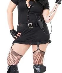 Leg Avenue Sexy Plus Size Dirty Cop Costume