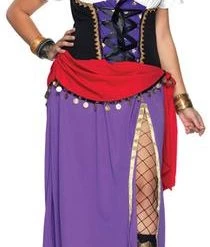 Leg Avenue Newest Products Plus Size Traveling Gypsy Costume
