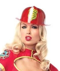Leg Avenue Newest Products Fireman Hat - Red