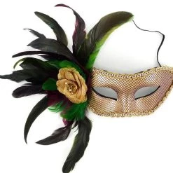 Halloween Props Hub 22 Zucker Feather Products Newest Products Mardi Gras Mask