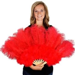 Zucker Feather Products Fans Ostrich Drab Fan