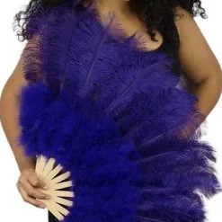Zucker Feather Products Fans Ostrich Drab Fan