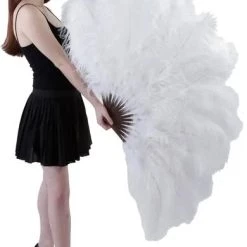 Zucker Feather Products Deluxe Ostrich Fan Fans 9 Zucker Feather Products Deluxe Ostrich Fan Fans