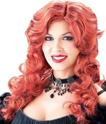 Paper Magic Group Saloon Girl Wig - Auburn Newest Products