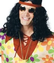 Paper Magic Group Hippie Waves Wig - Black