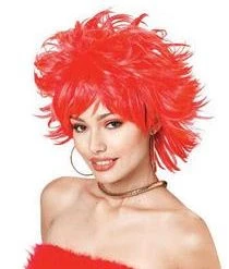 Paper Magic Group Club Shag Wig - Red/Orange Newest Products