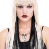 Paper Magic Group Goth Black And White Long Wig Newest Products