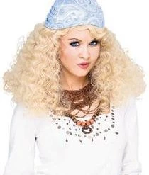 Paper Magic Group Gypsy Wig W/Bandana - Blonde