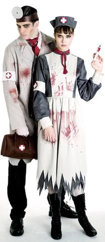 Paper Magic Group Adult Ghost Medical Costume 1 Paper Magic Group Adult Ghost Medical Costume