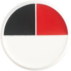 Vendor-unknown Red White & Black Wheel 1oz./28gm. 3 Colors - RB Newest Products