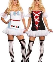 Dream Girl Sexy Reversible Alice & Queen Of Hearts