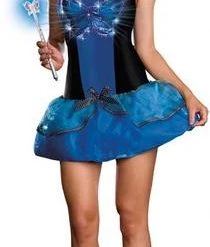 Dream Girl Newest Products Sexy Light Up Blue Butterfly Costume